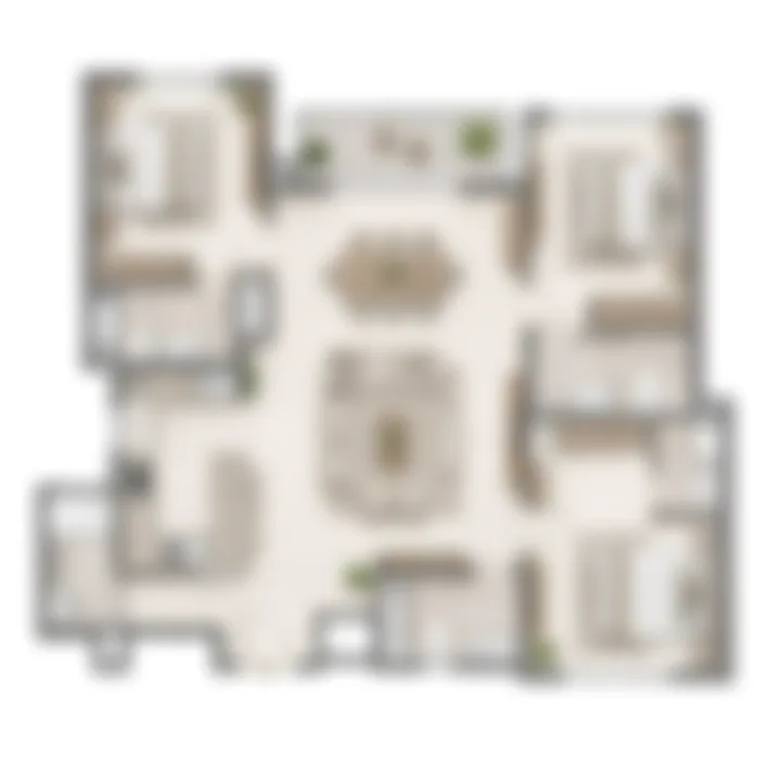 3 BHK and 3.5 BHK floor plan reference at Purva Grand Hills - 1,500 to 2,100 sq ft